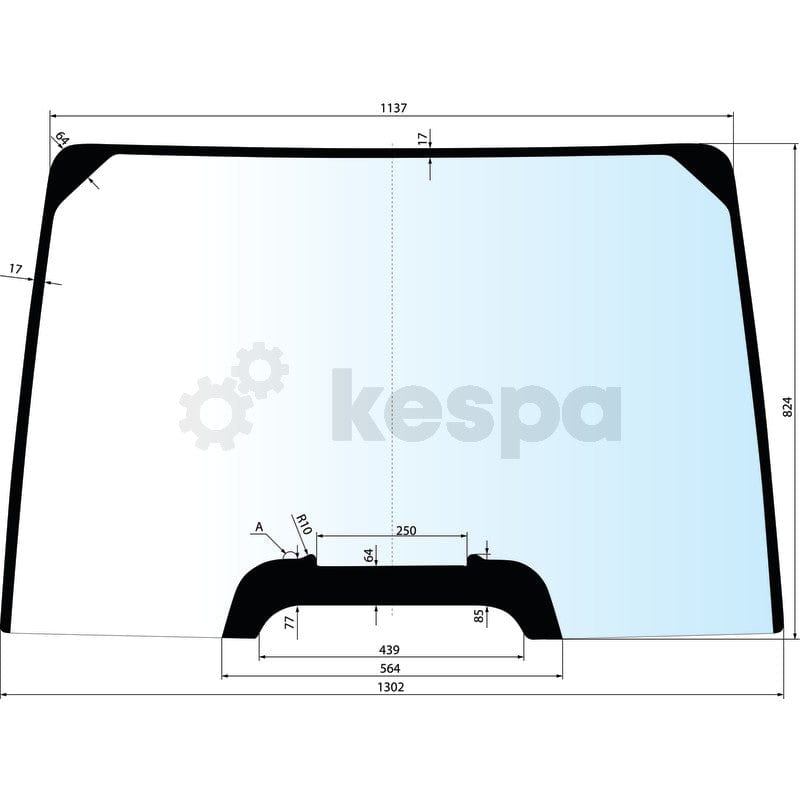 Vindruta  av  Kespa AB Glasrutor 6046